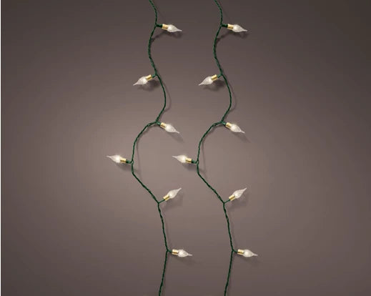 LED Vintage Lights – Warm White (180L, 17.9m)