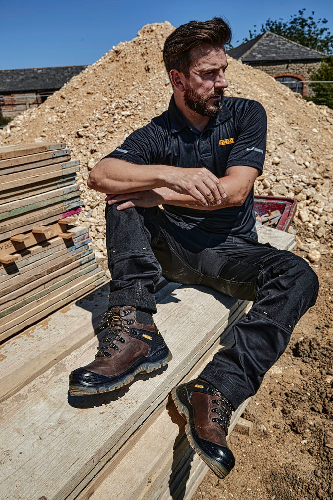 DeWalt Newark Safety Boots Brown - Image 5