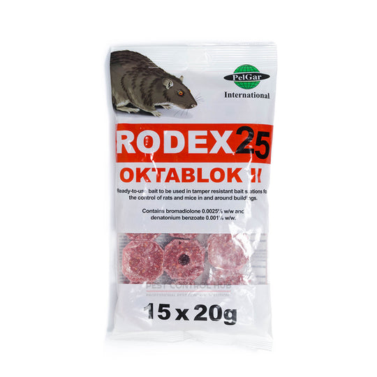 Rodex 25 Oktablok II 300g 15x20g Blocks