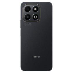 Honor X6b 128GB Black Smartphone, sleek design, high storage - available at Keans Claremorris