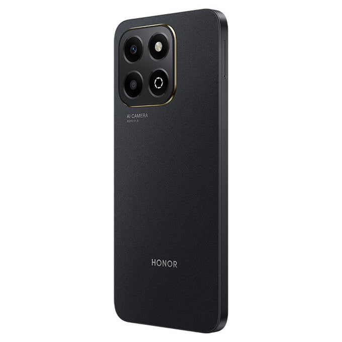 Honor X6b 128GB Black Smartphone with sleek design, available at Keans Claremorris
