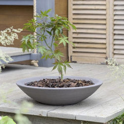 60cm Varese Low Bowl MillStone Grey