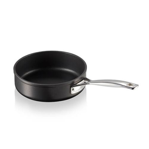 Le Creuset Toughened Non-Stick 20cm Open Saute Pan, durable, metal utensil safe, induction compatible – Keans Claremorris
