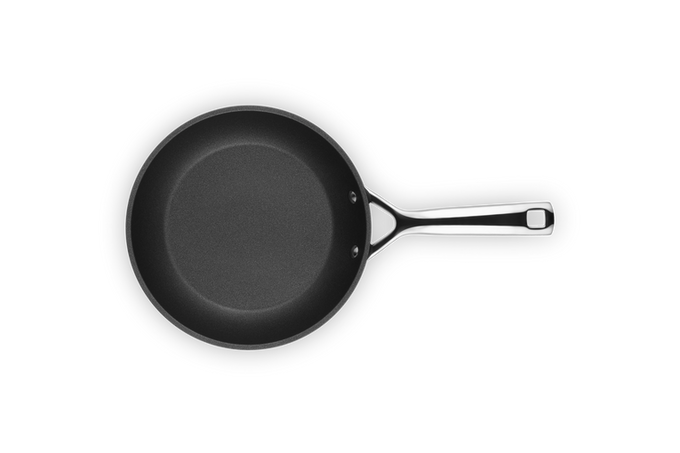 Le Creuset TNS Shallow Frypan 24cm, durable non-stick cookware, available at Keans Claremorris.