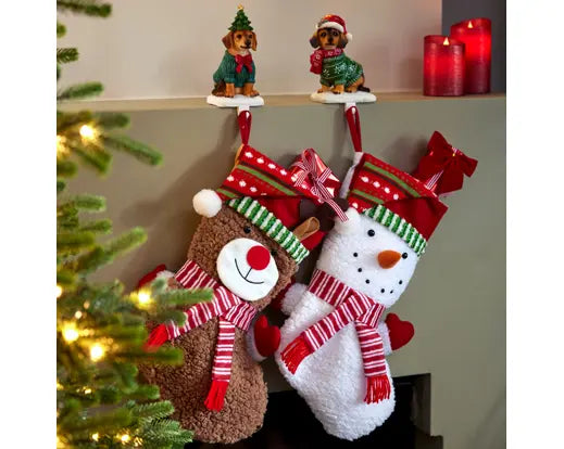 Christmas Stocking 44cm – Snowman or Reindeer - Image 2