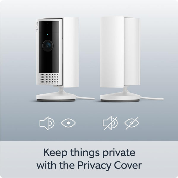 Ring Indoor Camera White 2nd Gen, compact smart home security camera, HD video, motion detection – Keans Claremorris