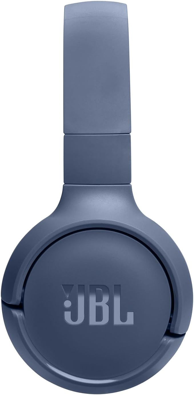 JBL Tune520BT wireless on-ear headphones in blue, Bluetooth audio, lightweight design – available at Keans Claremorris.