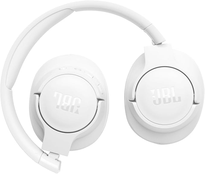 JBL Tune 720BT white over-ear wireless headphones with Bluetooth, noise isolation – available at Keans Claremorris.