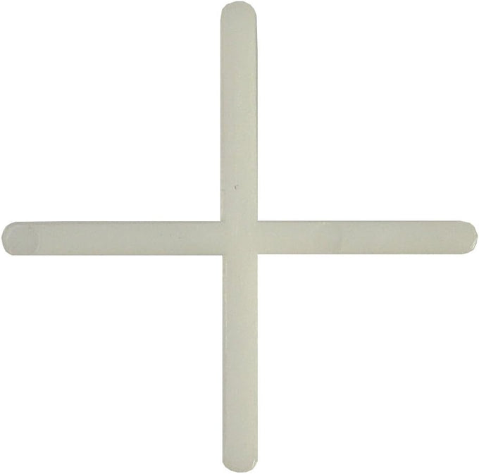 Tile Spacers Long Leg 2mm, pack of 250 for precise tile alignment – available at Keans Claremorris store