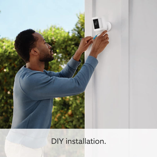 Ring Spotlight Cam Plus Battery security camera with motion detection and two-way audio | Keans Claremorris