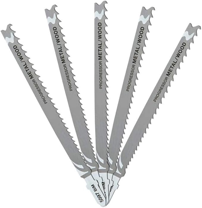 DeWalt HCS Progressor Tooth Jigsaw Blades Pack of 5 T345XF for precise cutting – available at Keans Claremorris