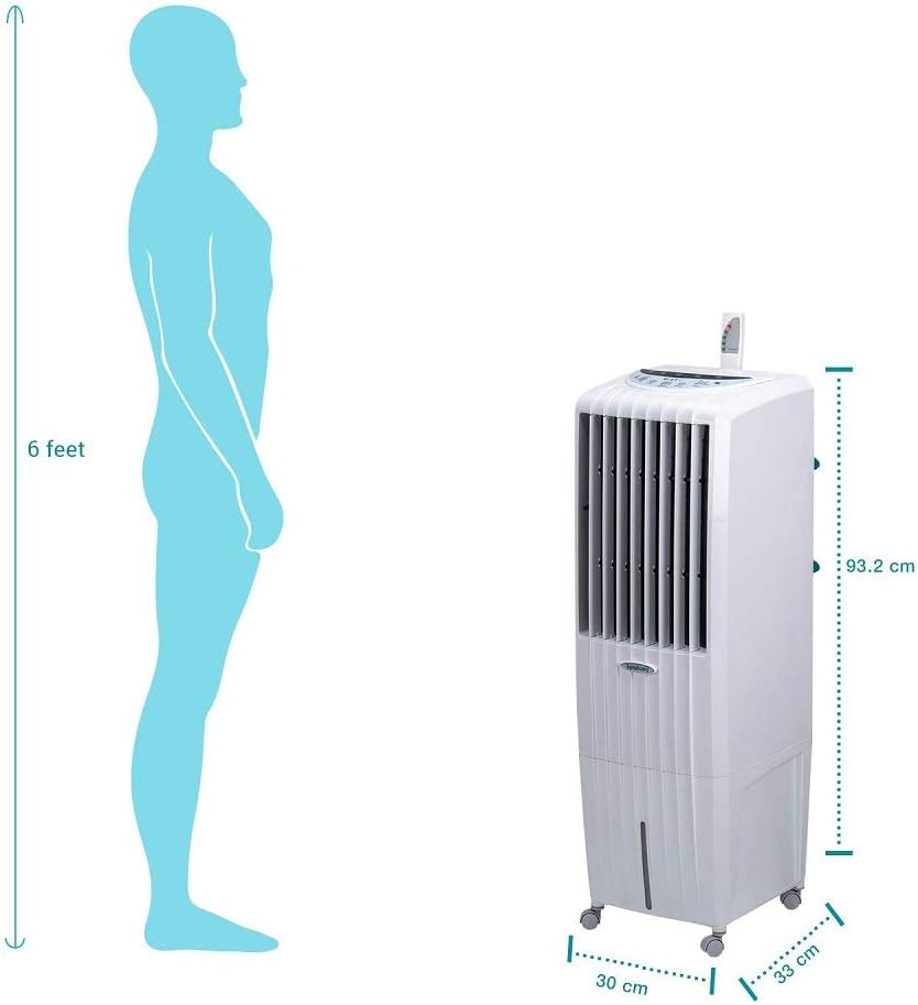 Symphony Diet 22i Portable Air Cooler White