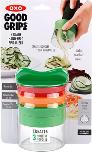 OXO Good Grips Vegetable 3-Blade Hand-Held Spiralizer - Image 4