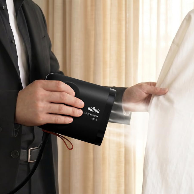 Braun Carestyle Mini Travel Garment Steamer | GS1071BK - Image 2