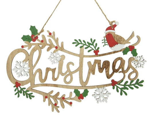 Christmas Hanger Wooden