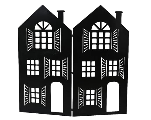 House Iron Black L.1.5Cm X W.166.5Cm X H.160Cm - Image 1