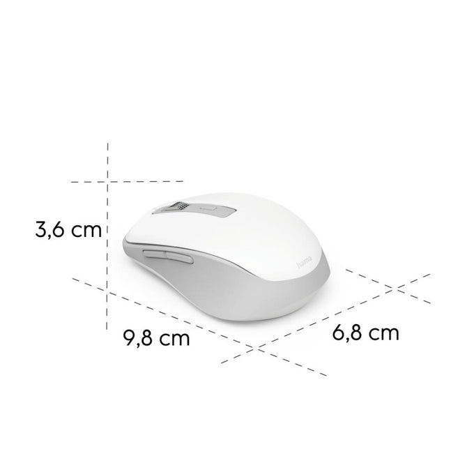 Hama Wm-450 Multi-Device Mouse White - Image 4