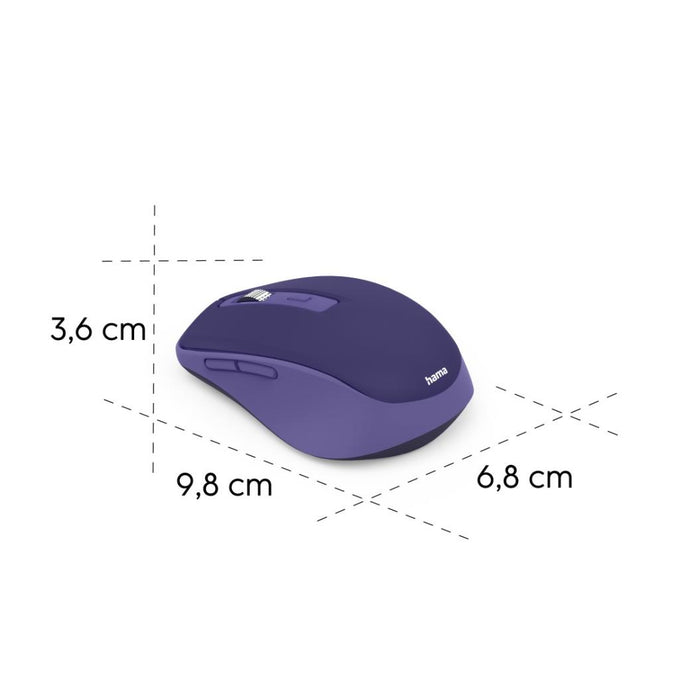 Hama Wm-450 Multi-Device Mouse Blue - Image 4