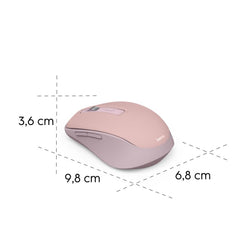 Hama Wm-450 Multi-Device Mouse Pink
