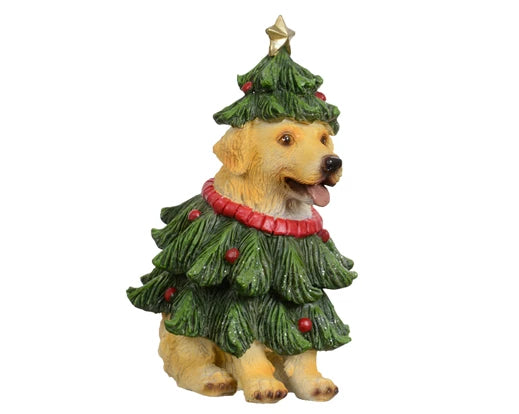 Dog in Christmas Tree – Standing  H.13.5cm