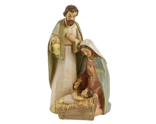 Nativity Holy Family Figurine – Painted H.32.2cm - Image 1