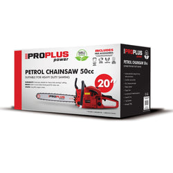 ProPlus 20" 50cc Petrol Chainsaw PPS5020CS with 51cm bar – powerful cutting tool | Keans Claremorris