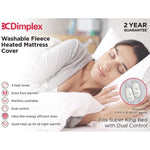 Load image into Gallery viewer, Dimplex Super King - Washable Fleece Heated Mattress Cover Electric Blanket | Dmc3004
