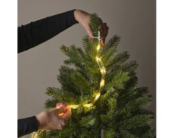 Micro LED Tree Bunch Lights – 672 Warm White LEDs, (for 7ft 210cm tree}