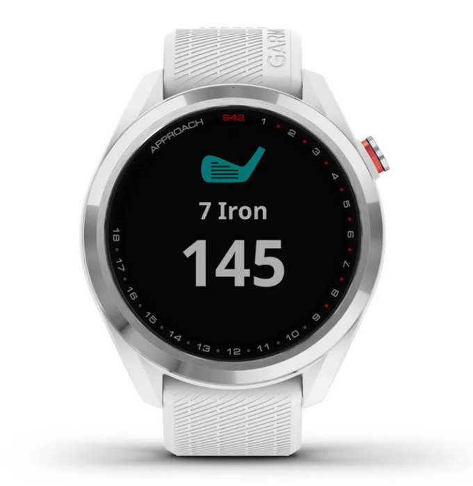 Garmin Approach S42 Golf GPS Stainless Steel W/White | 49-GAR-010-02572-01 - Image 4