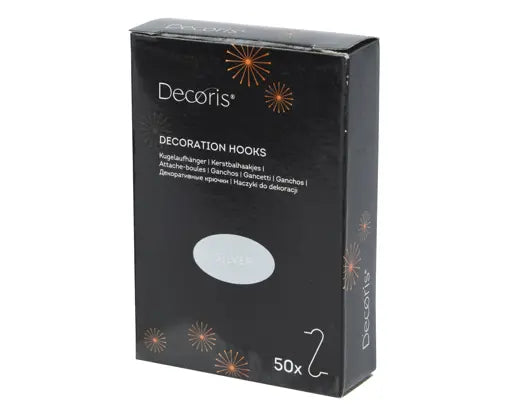 Bauble Hangers Silver – Box of 50