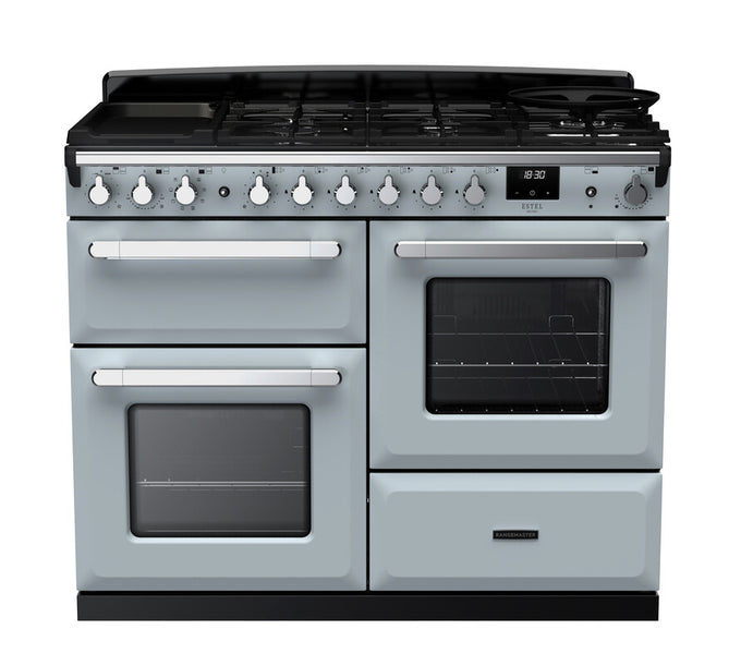 Rangemaster Dual Fuel Estel Deluxe 110cm Chrome Trim - Image 5