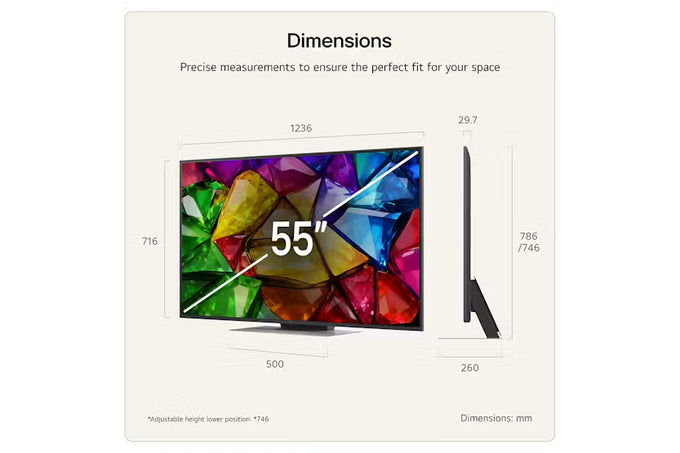 LG Mini RGB Evo AI MRGB88 55" 2026 4K Smart Tv| 55MRGB88B6B.AEI - Image 2