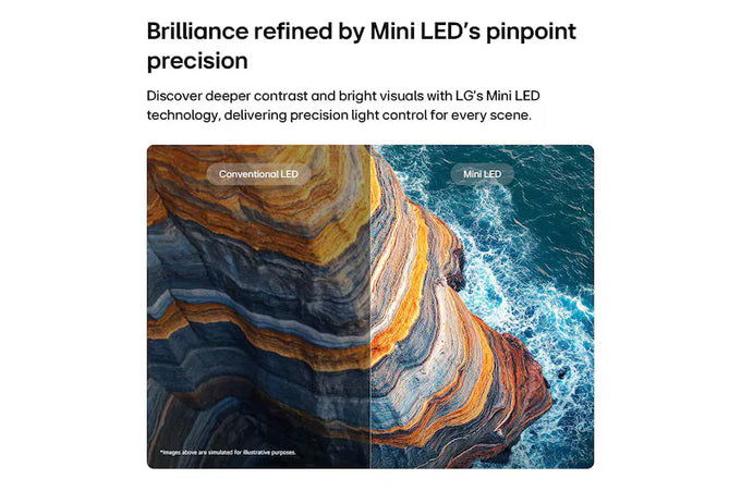 LG 55" QNED AI QNED7E Mini LED 4K Smart TV| 55QNED7EB3C.AEI - Image 3
