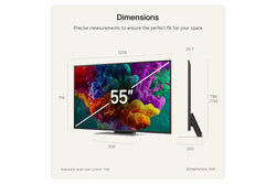 LG 55'' QNED Evo MiniLed AI QNED86 2026 4K Smart Tv| 55QNED86B6B.AEI