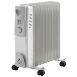 11 Fin 2500W Oil Filled Heater for efficient heating – available at Keans Claremorris