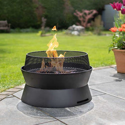 Vigor Firepit with durable steel construction, outdoor heat source - available at Keans Claremorris.