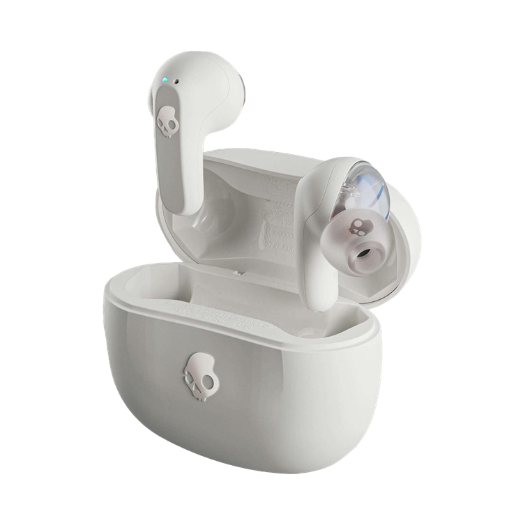 Skullcandy Rail True Wireless In-Ear White earbuds with noise cancellation, 42hr battery, Bluetooth 5.2, IP55, at Keans