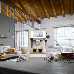 DeLonghi Stilosa Manual Espresso Machine & Cappuccino Maker | EC260.GR | Green