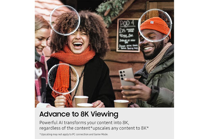 Samsung 75" Neo QLED 8K with Mini LED QN900F Glare Free AI Smart TV - Image 6