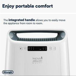 DeLonghi Tasciugo AriaDry 16L Multi Dehumidifier | DEXD216RF | White