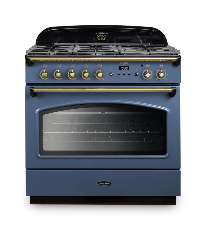 Rangemaster Classic FX 90CM Dual Fuel Cooker in stainless steel – available at Keans Claremorris