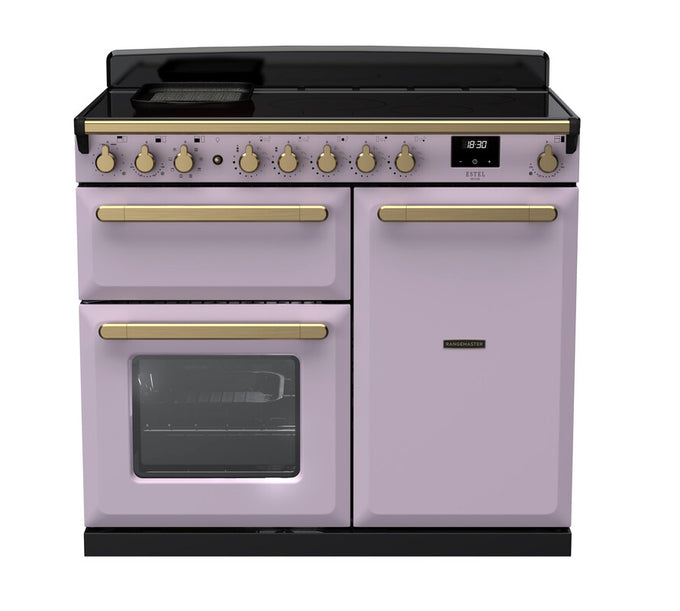 Rangemaster Induction Estel Deluxe 100cm Antique Brass Trim - Image 8