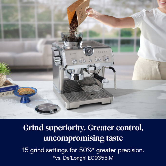 Delonghi La Specialista Opera Bean to Cup Coffee Machine with HomeCafe Kit, Stainless Steel - Keans Claremorris