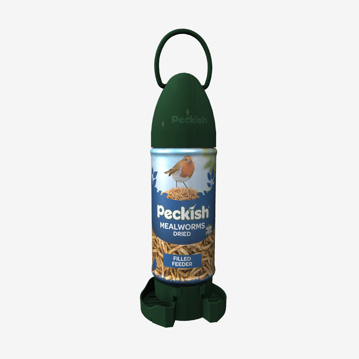 Peckish Mealworms Filled Feeder with natural high-protein mealworms, reusable, perfect for garden birds – Keans Claremorris