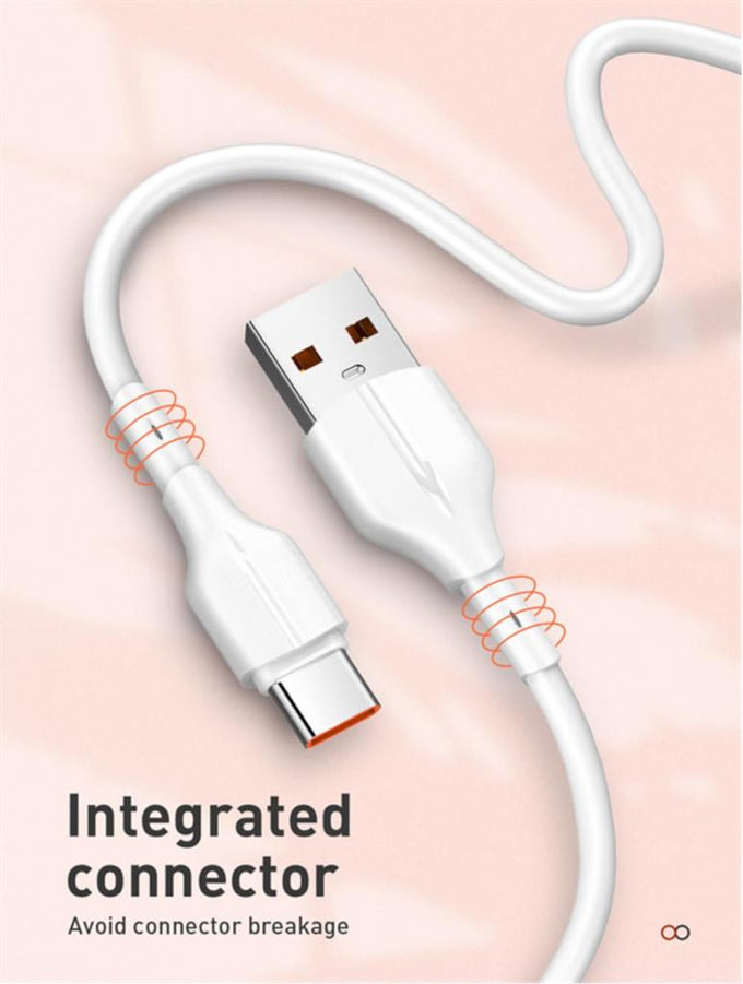LDNIO USB-A-USB-C 2M 25W Fast Charging Data Cable - Image 5