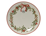 Holly Leaf and Berry Porcelain Dinner Plate 27cm
