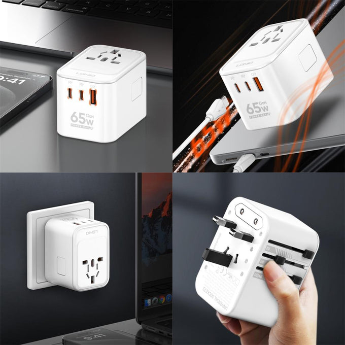 Ldnio 65W GaN Universal All-In-One | Travel Charger - Image 2