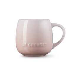Le Creuset Stoneware Coupe Mug 0.32L in Shell Pink – Durable, stylish coffee cup | Keans Claremorris