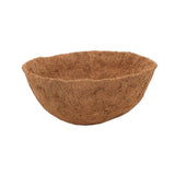 16in Basket Coco Liner made of natural durable coconut fiber, perfect for hanging and non-hanging baskets - Keans Claremorris