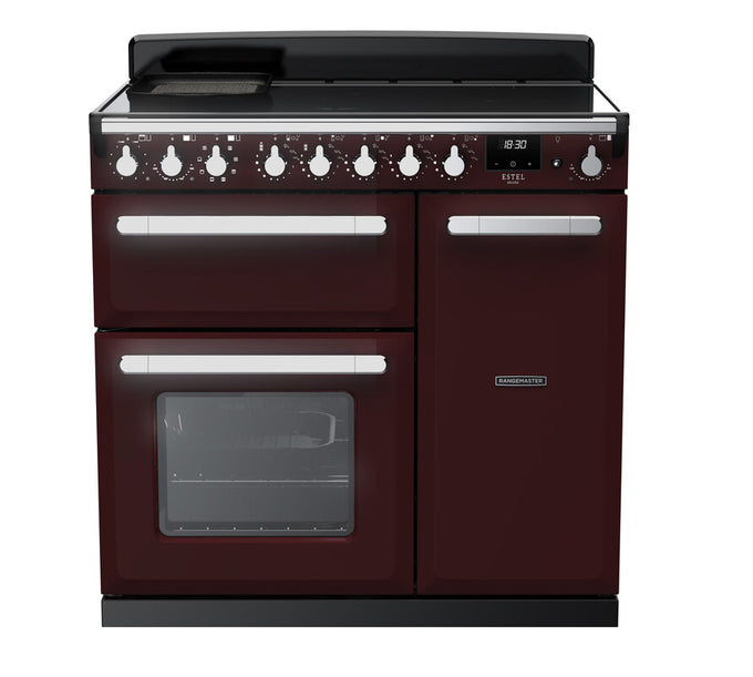 Rangemaster Induction Estel Deluxe 90cm Chrome Trim - Image 4